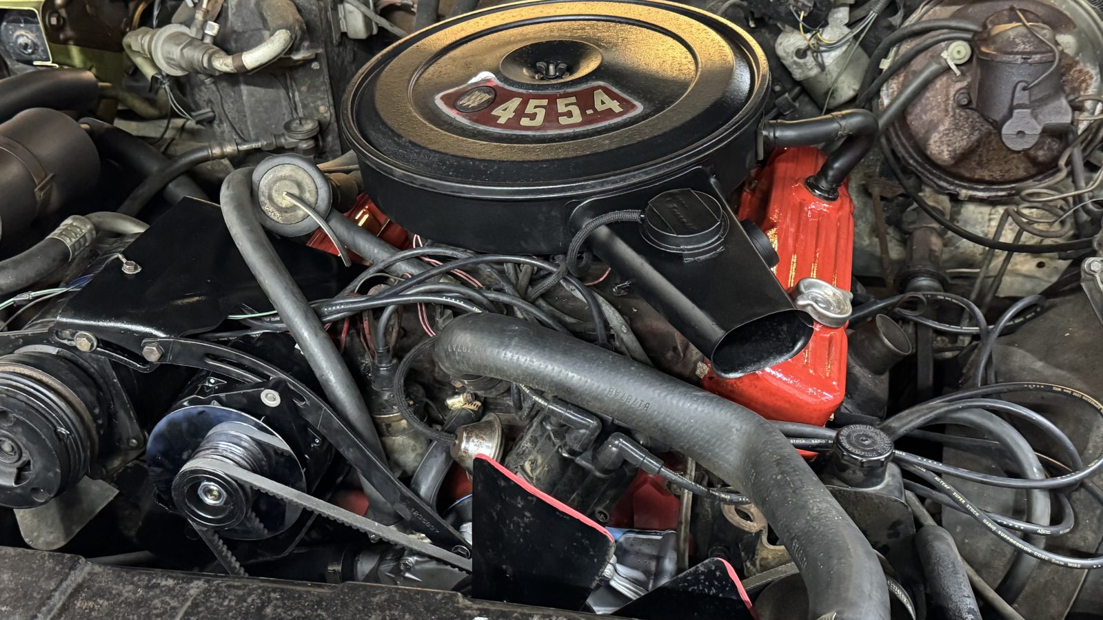 Buick 455 motor købes